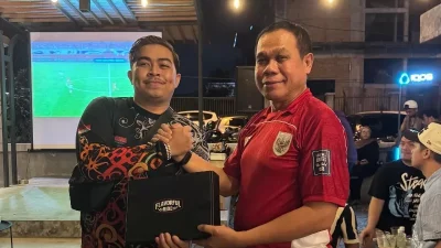 Semangat Garuda! Nobar Bikers Pontianak dari Jalan ke Layar Dukung Garuda