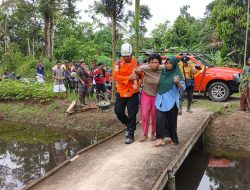 Hilang Sehari Saat Cari Pakis, Ibu di Kubu Raya Ditemukan Selamat