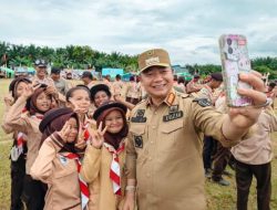 Lapangan SDN 01 Bergemuruh! Jambore Pramuka 2025 Resmi Dibuka