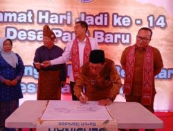 Desa Parit Baru Resmi Jadi Desa Bersinar, Kubu Raya Deklarasi Perangi Narkoba