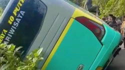 Bus Rombongan Pengantin Terbalik di Sumsel, 3 Luka Berat